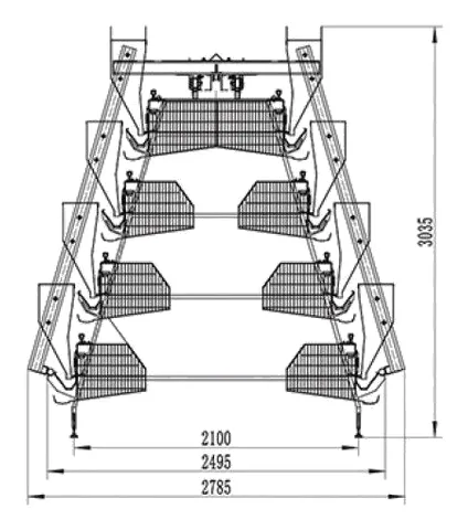 Gambar teknik Model Layer A A500 (2)
