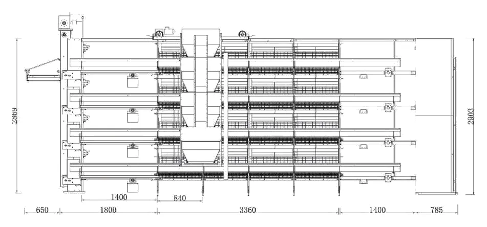 Gambar teknik Model Layer H Z15 (2)