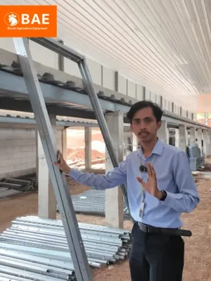 Minggu pertama pembangunan peternakan modern bersama BAE